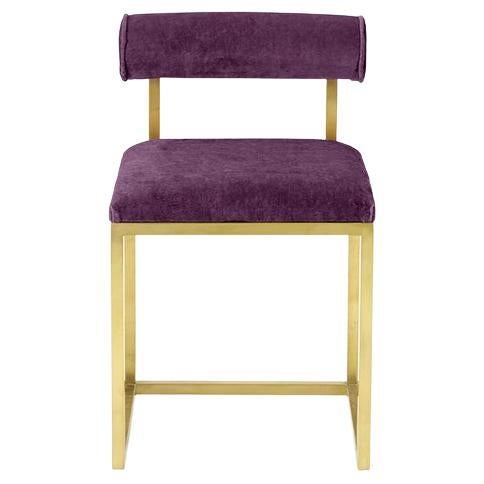 Aubergine Awaiting T Stool by Secondome Edizioni For Sale