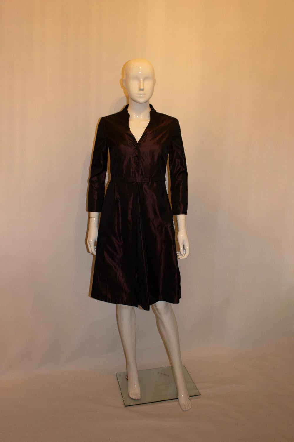 Vestido Berenjena de Yuko Shimokishi en Bueno estado para la venta en London, GB