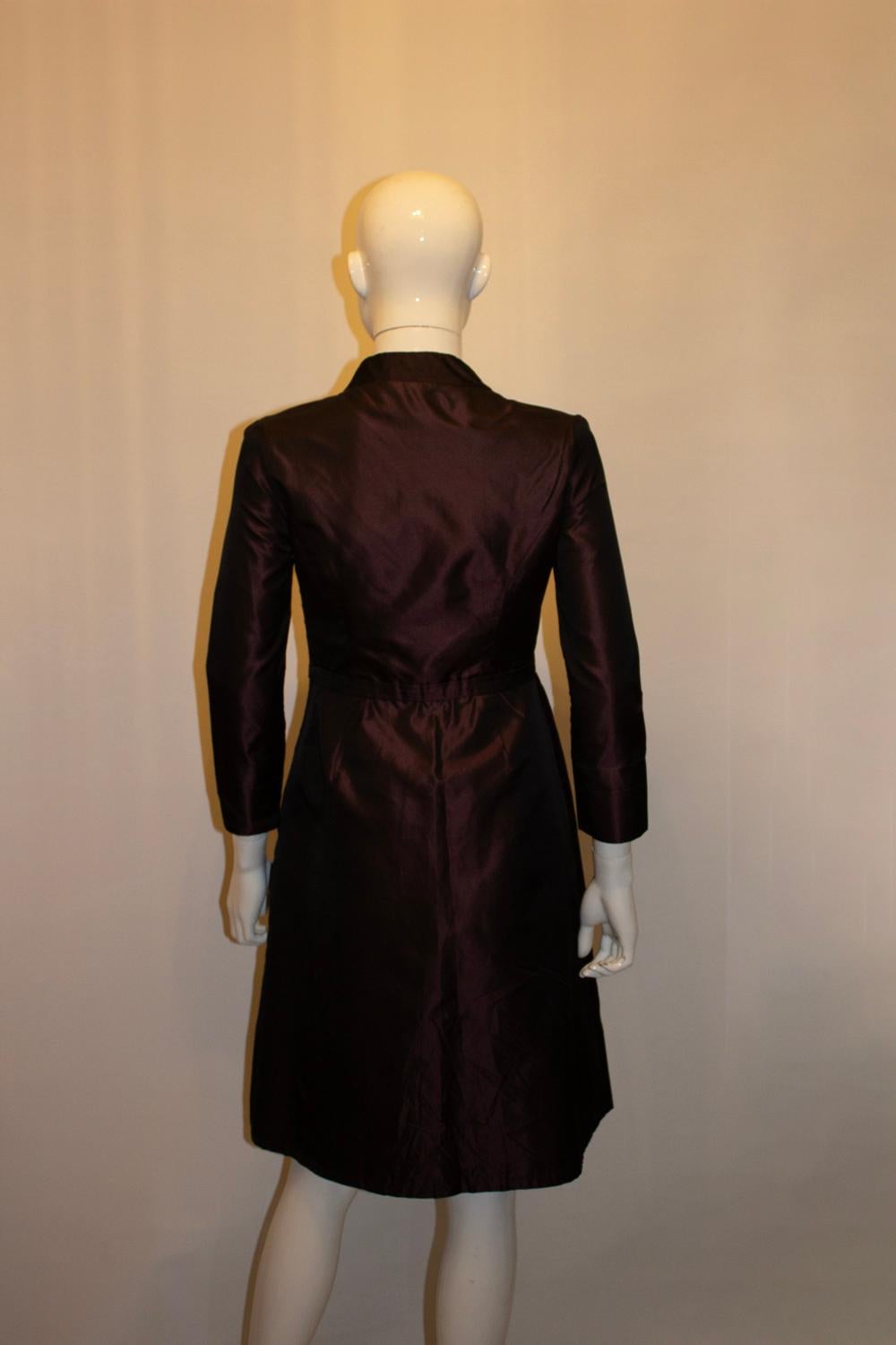 Vestido Berenjena de Yuko Shimokishi en venta 2