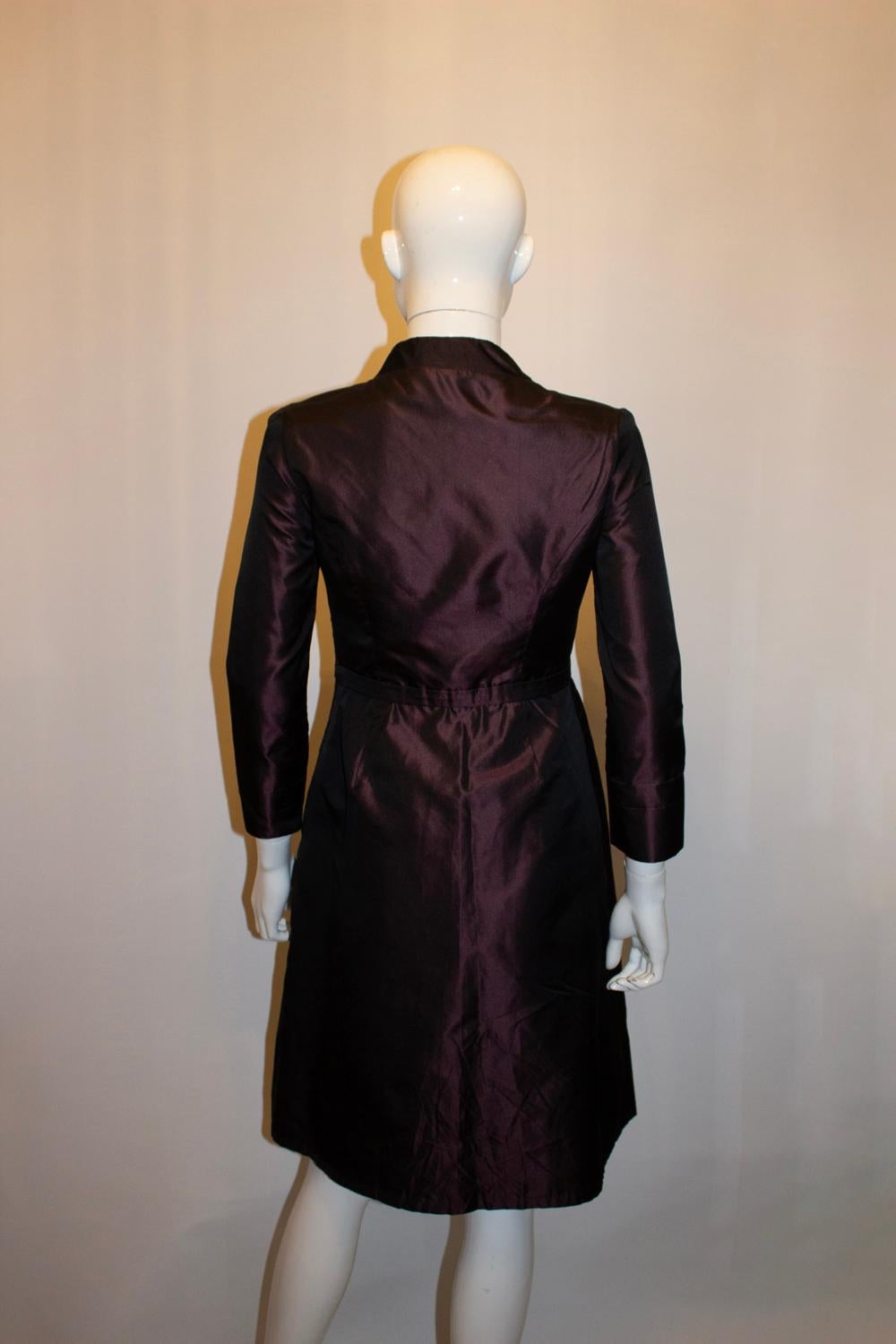 Vestido Berenjena de Yuko Shimokishi en venta 3