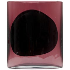 Aubergine Small Isla Glass Vase