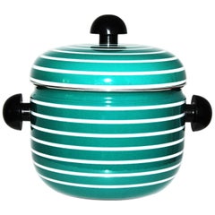 Vintage Auböck Enamel Cooking Pot, 1970