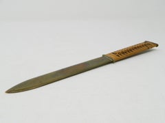 Abrecartas Auböck, años 50, Austria