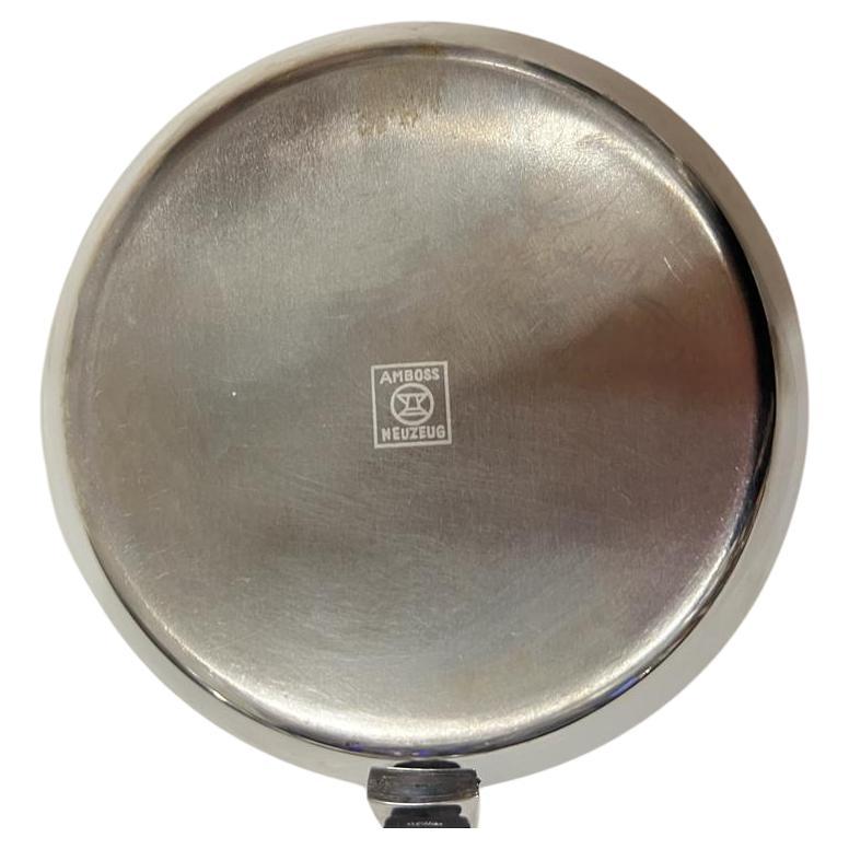 Auböck Stainless Steel Pan, Vienna Austria, 1965 For Sale 5