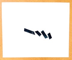 Aubrey Penny Collage, Laws of Change Mind Line Series, Signed and Dated