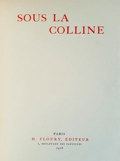 Sous la Colline - Livre rare illustré par A. V. Beardsley - 1908