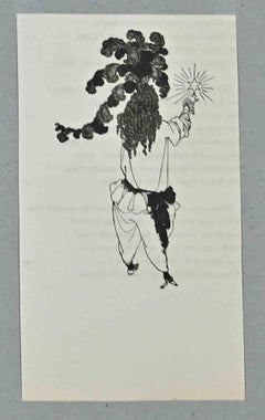 The Rape of the Lock - Original Lithograph by Aubrey Beardsley - 1896