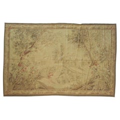 Aubusson arazzo francese fatto a mano in lana e cotone.