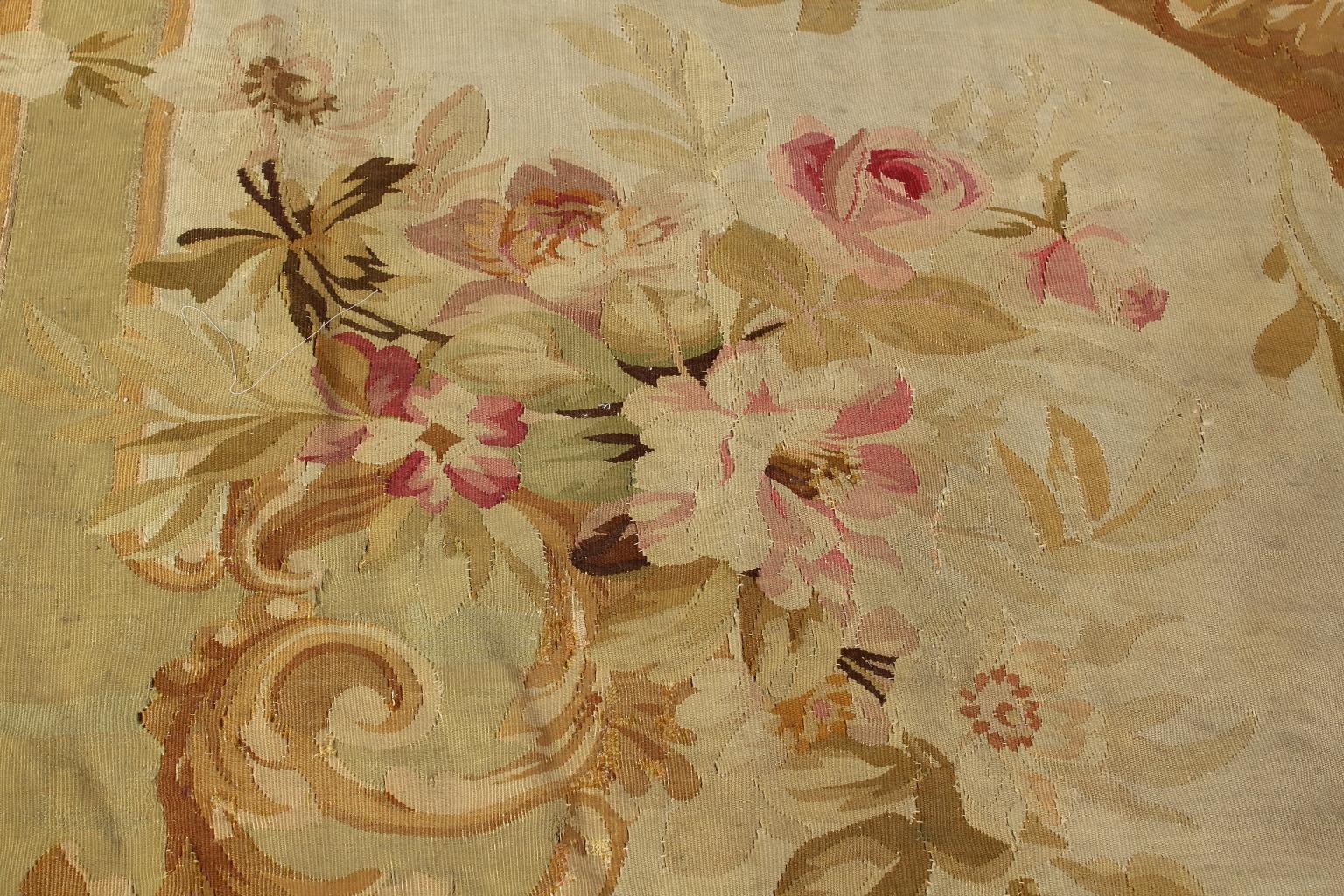 Aubusson-Teppich 18. Jahrhundert:: Frankreich (Französisch)