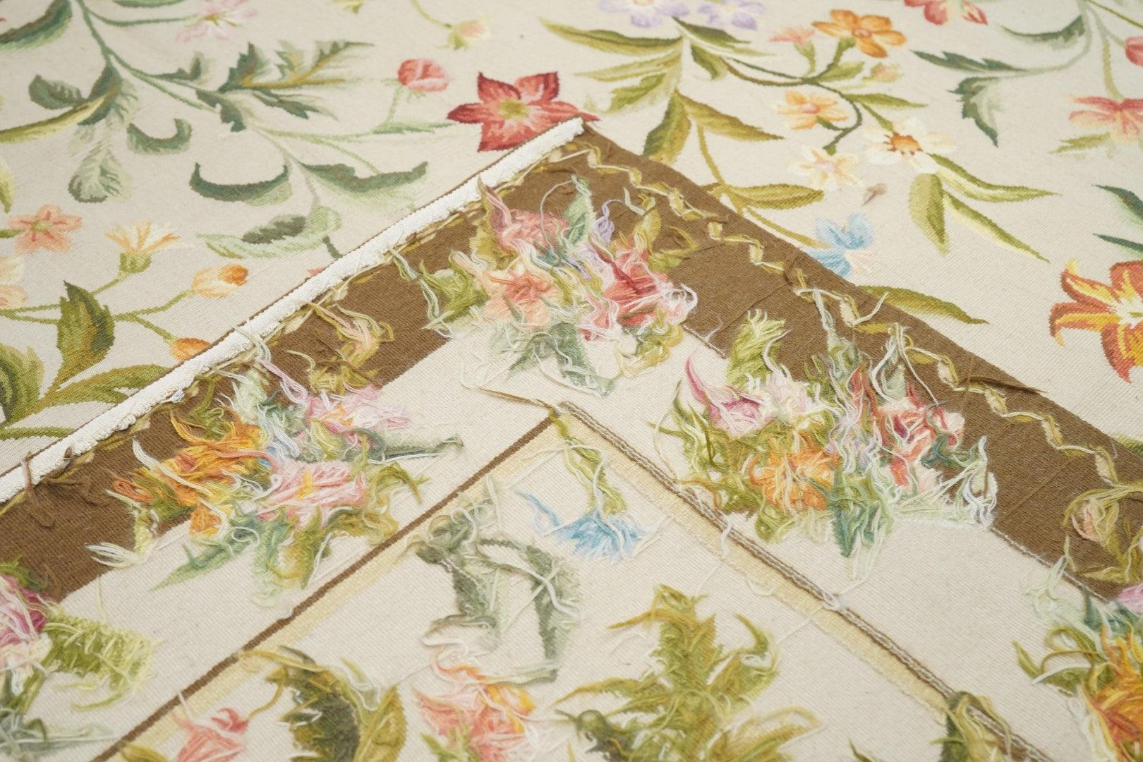Aubusson Design Wandteppich 6'0'' x 9'2'' im Angebot 5