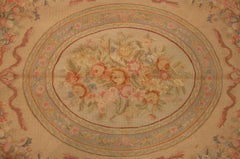Aubusson Rug Flat-Weave Inspired by French Style