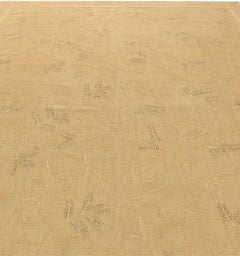 Alfombra de diseño floral Aubusson de Eric Cohler para Doris Leslie Blau