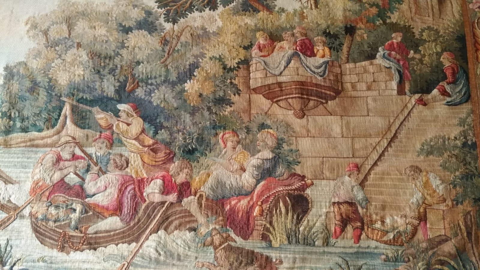 Aubusson French Antique Tapestry, 19th Century 7