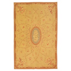 Aubusson Handmade Chinese Rug Inspired by French Style, 21st Century