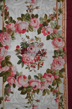 Aubusson Manufactory Desk Rug – Napoleon III Period – 86 x 186 – Ref. No. 1682