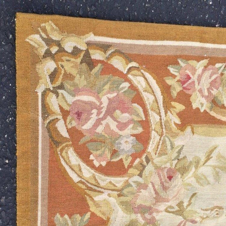 Aubusson Needlepoint Rug New, Unused For Sale at 1stdibs
