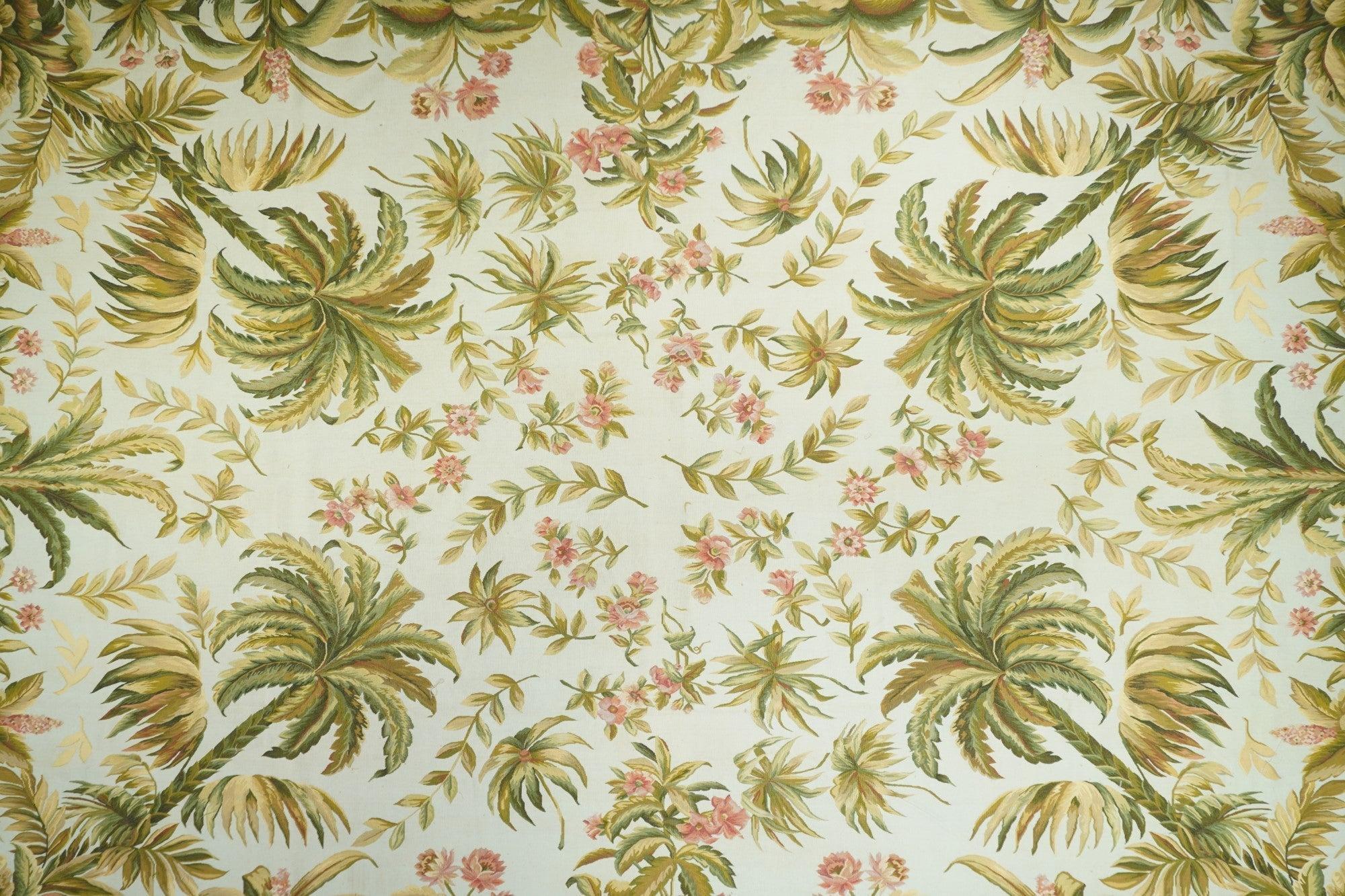 French Aubusson Rug 10' x 13'11'' For Sale