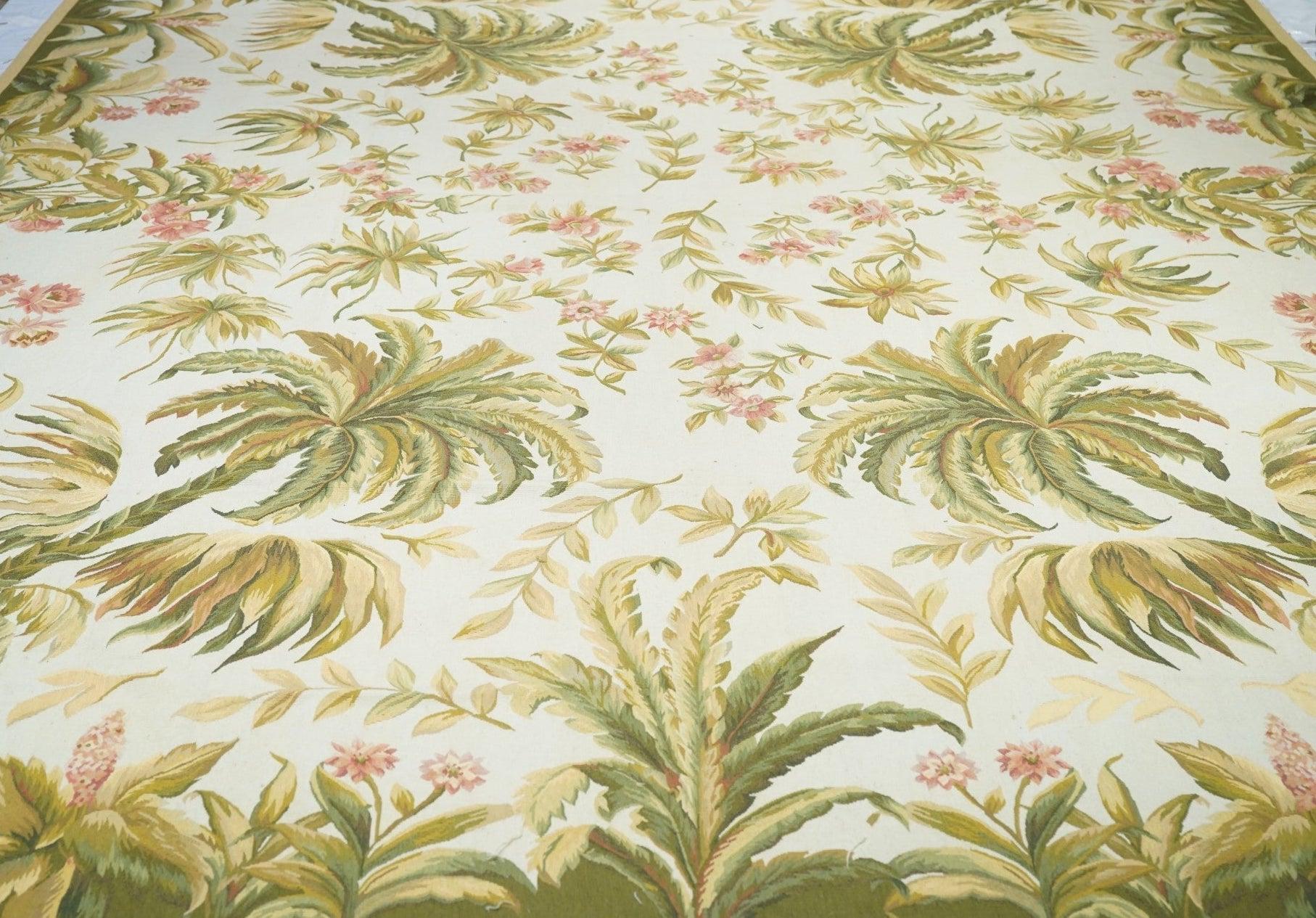 Aubusson Rug 10' x 13'11'' For Sale 2