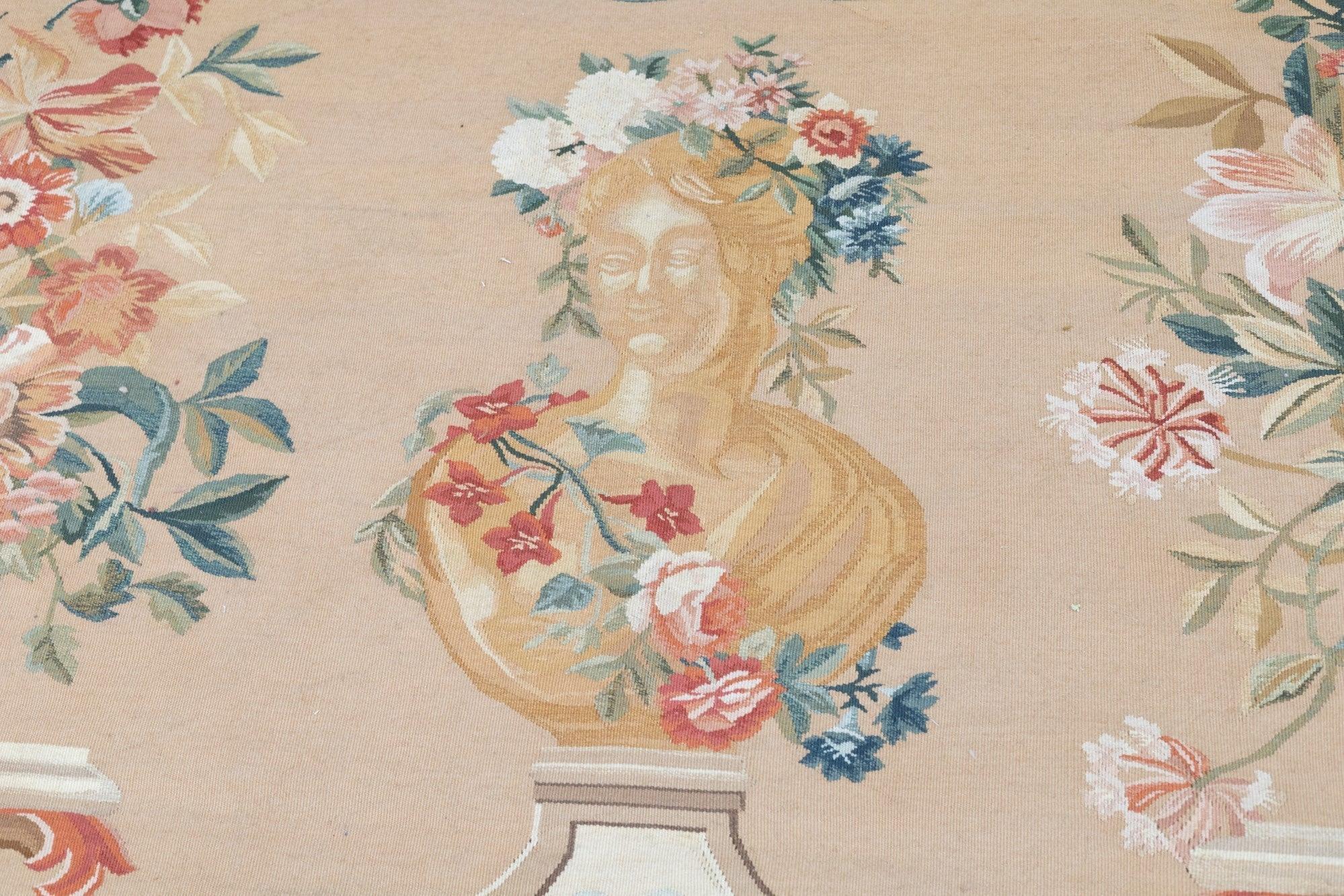 Wool Aubusson Rug 10'0