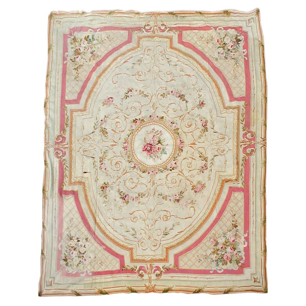 Tapis d'Aubusson, 19e siècle
