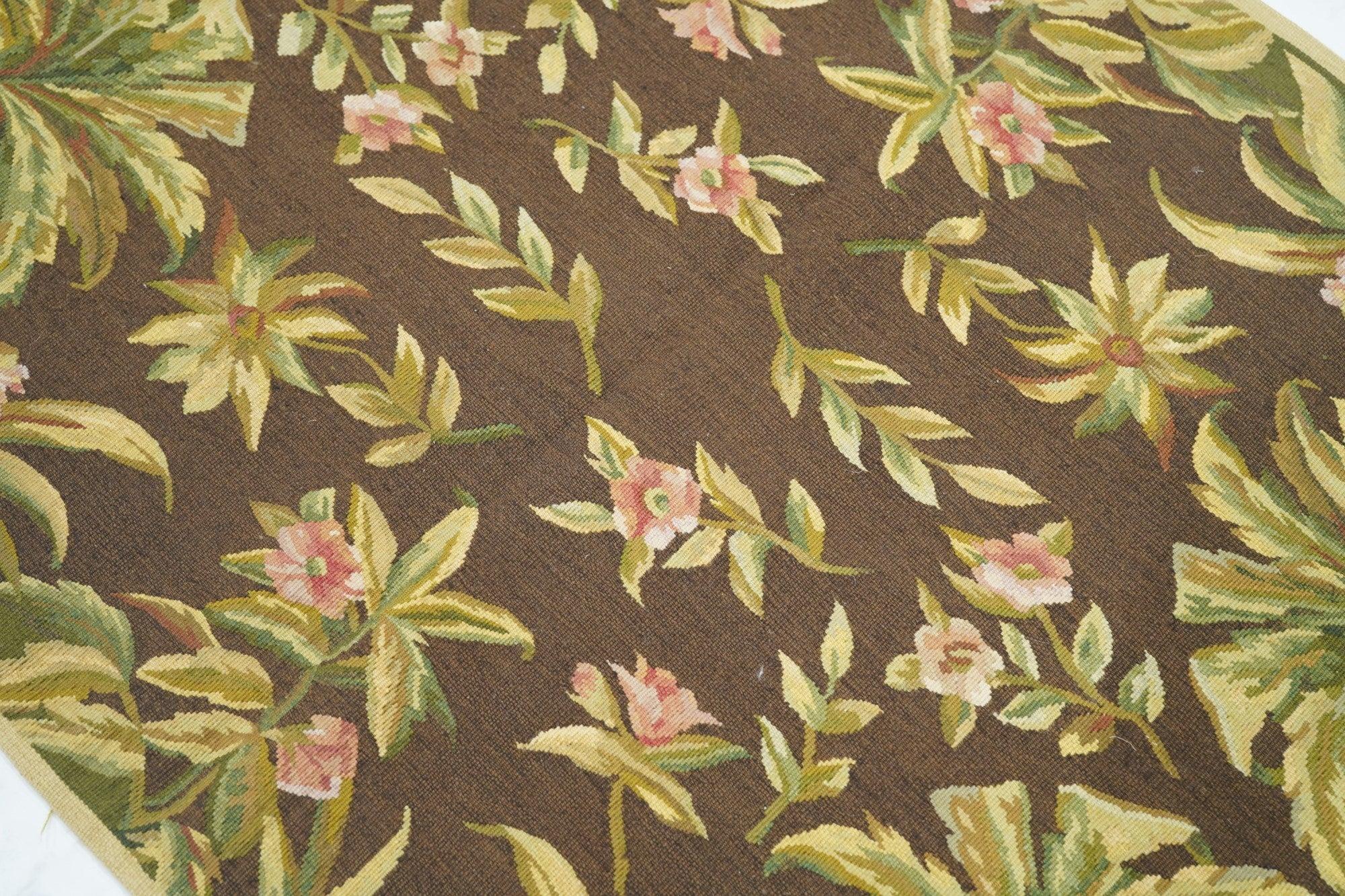 Aubusson-Teppich 2'11'' x 5'11'' im Angebot 1
