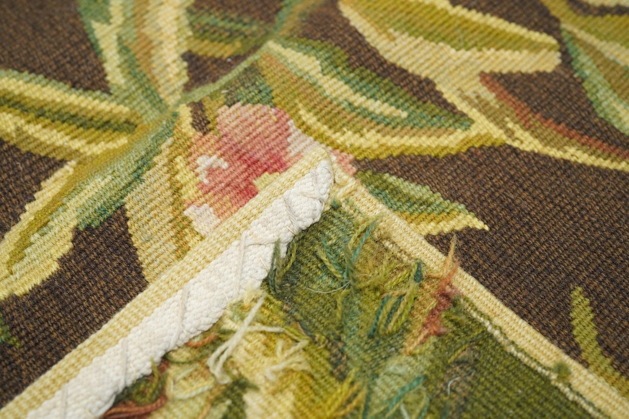 Aubusson-Teppich 2'11'' x 5'11'' im Angebot 3