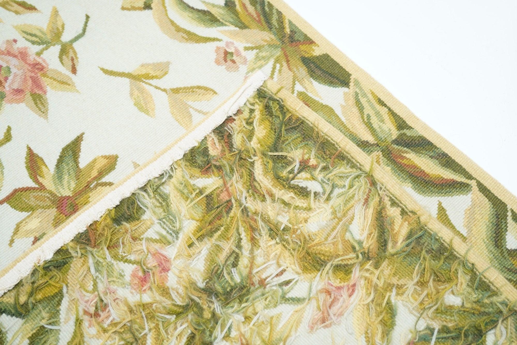Tappeto Aubusson 2'5'' x 10'0'' in vendita 4