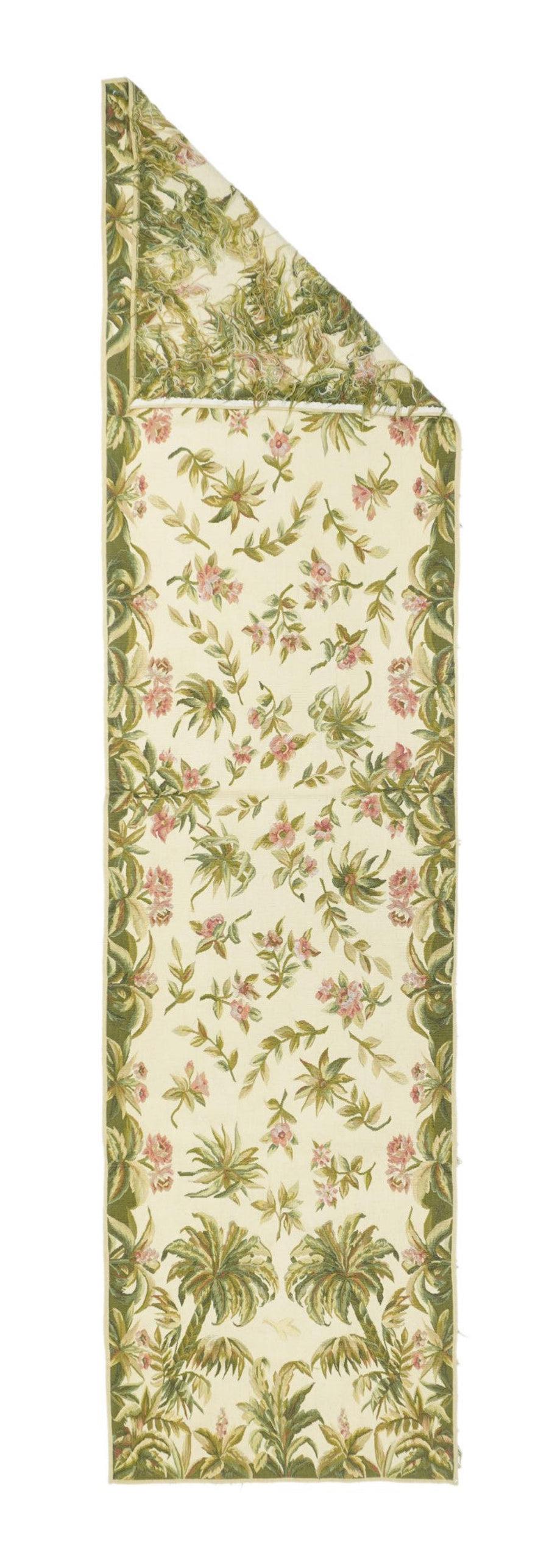 Aubusson-Teppich 2'5'' x 10'0