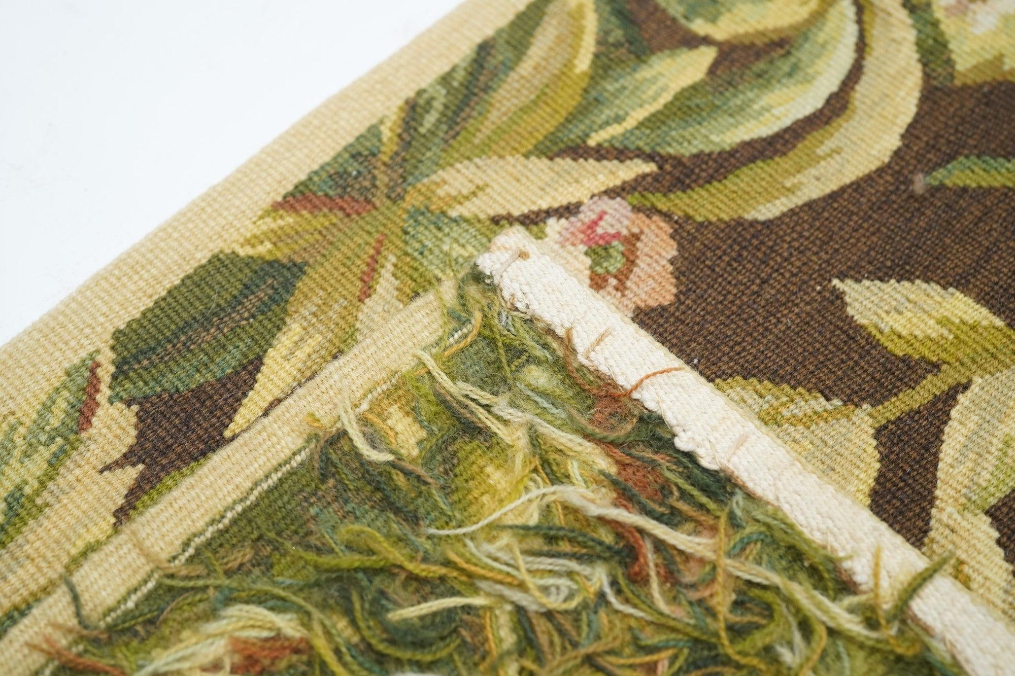 Tappeto Aubusson 2'5'' x 8'0'' in vendita 4