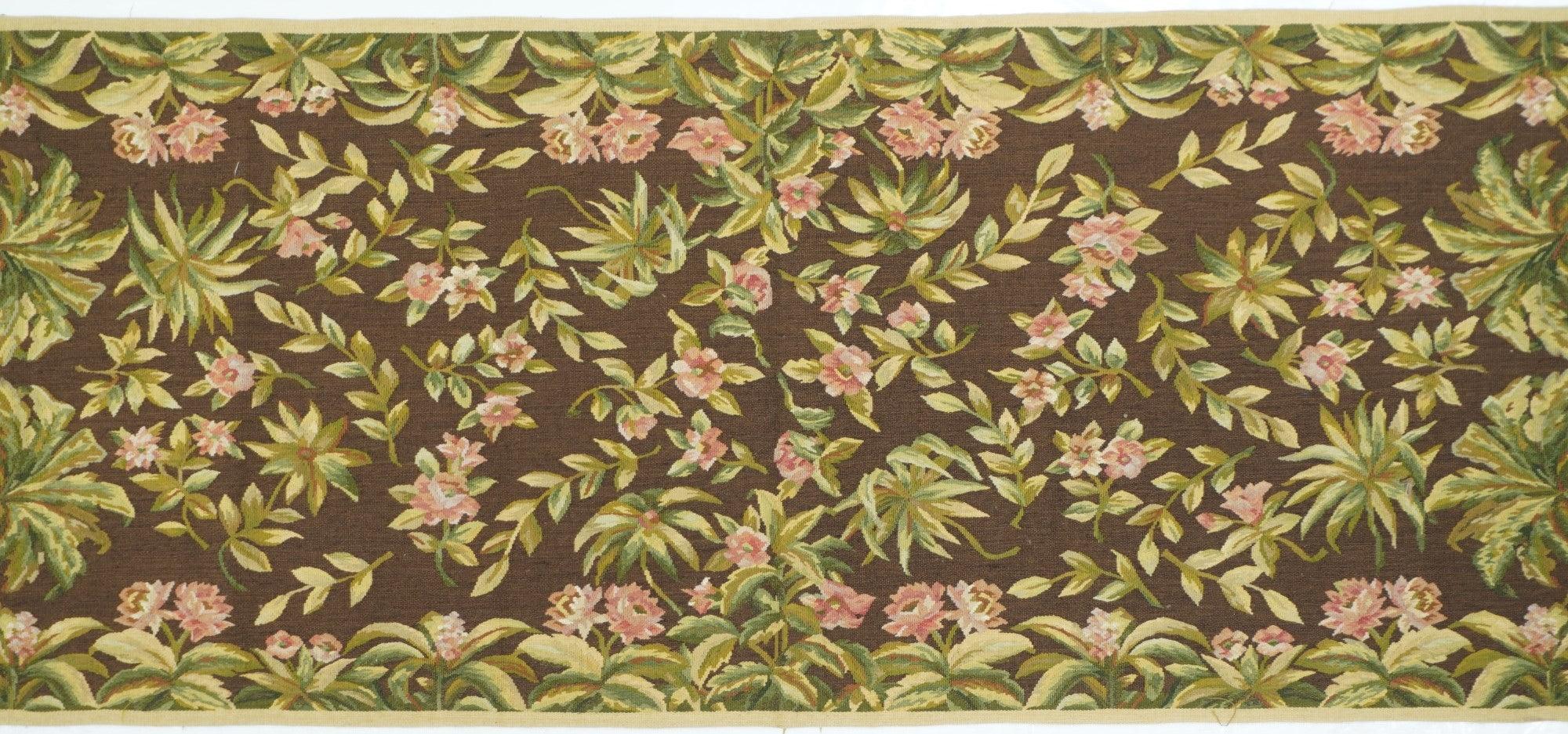 Francese Tappeto Aubusson 2'5'' x 8'0'' in vendita