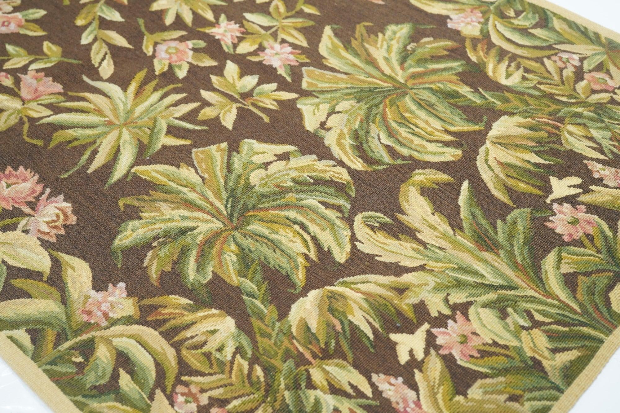 Lana Tappeto Aubusson 2'5'' x 8'0'' in vendita