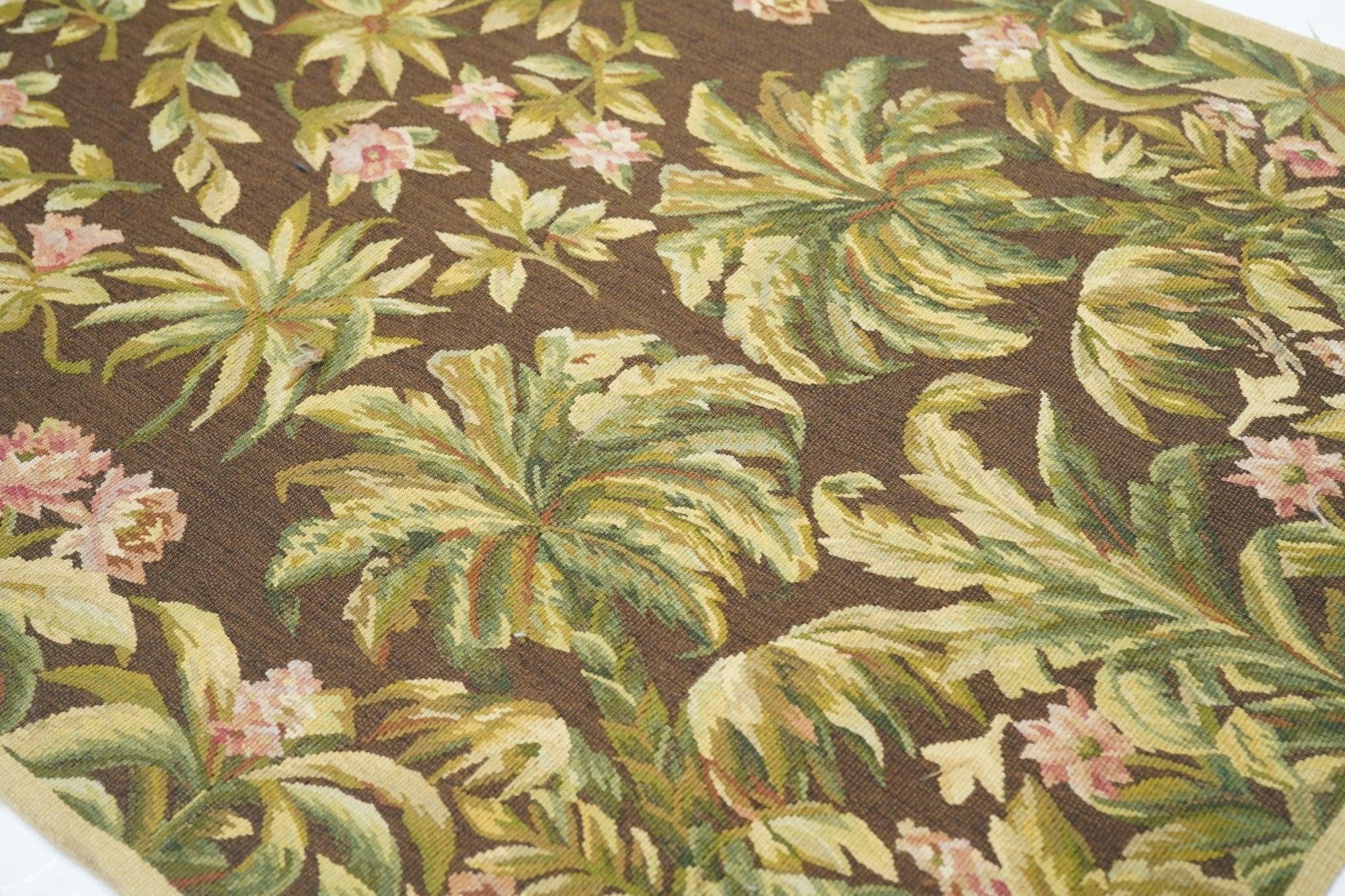 Lana Tappeto Aubusson 2'5'' x 8'0'' in vendita