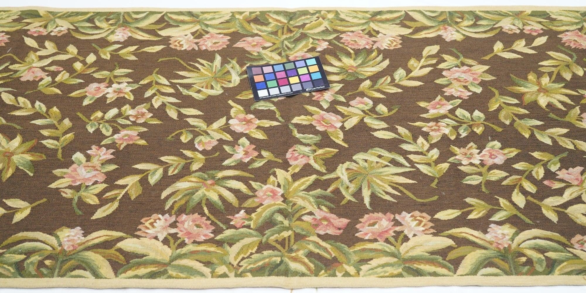 Tappeto Aubusson 2'5'' x 8'0'' in vendita 3