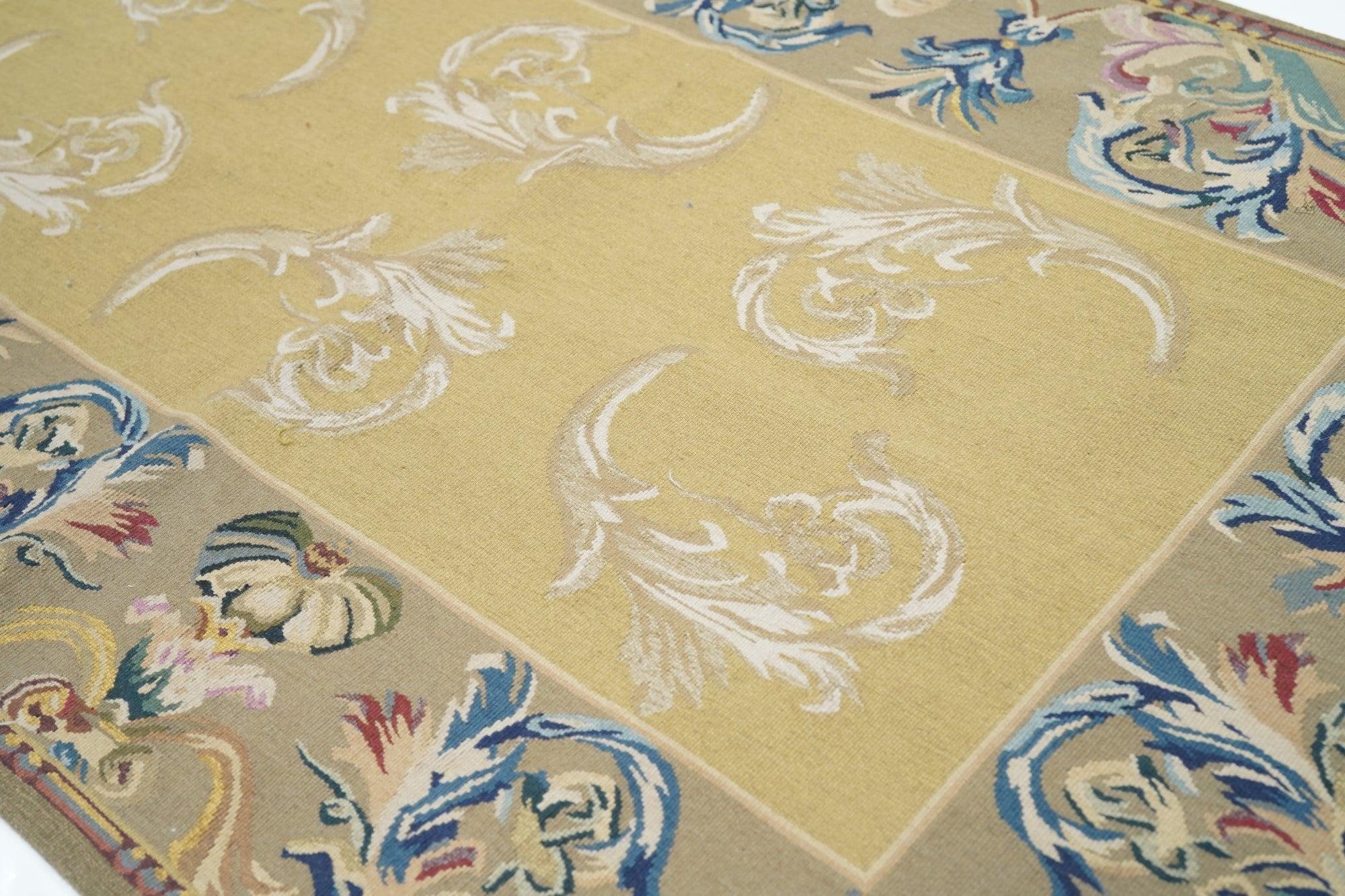 Contemporary Aubusson Rug 3'0