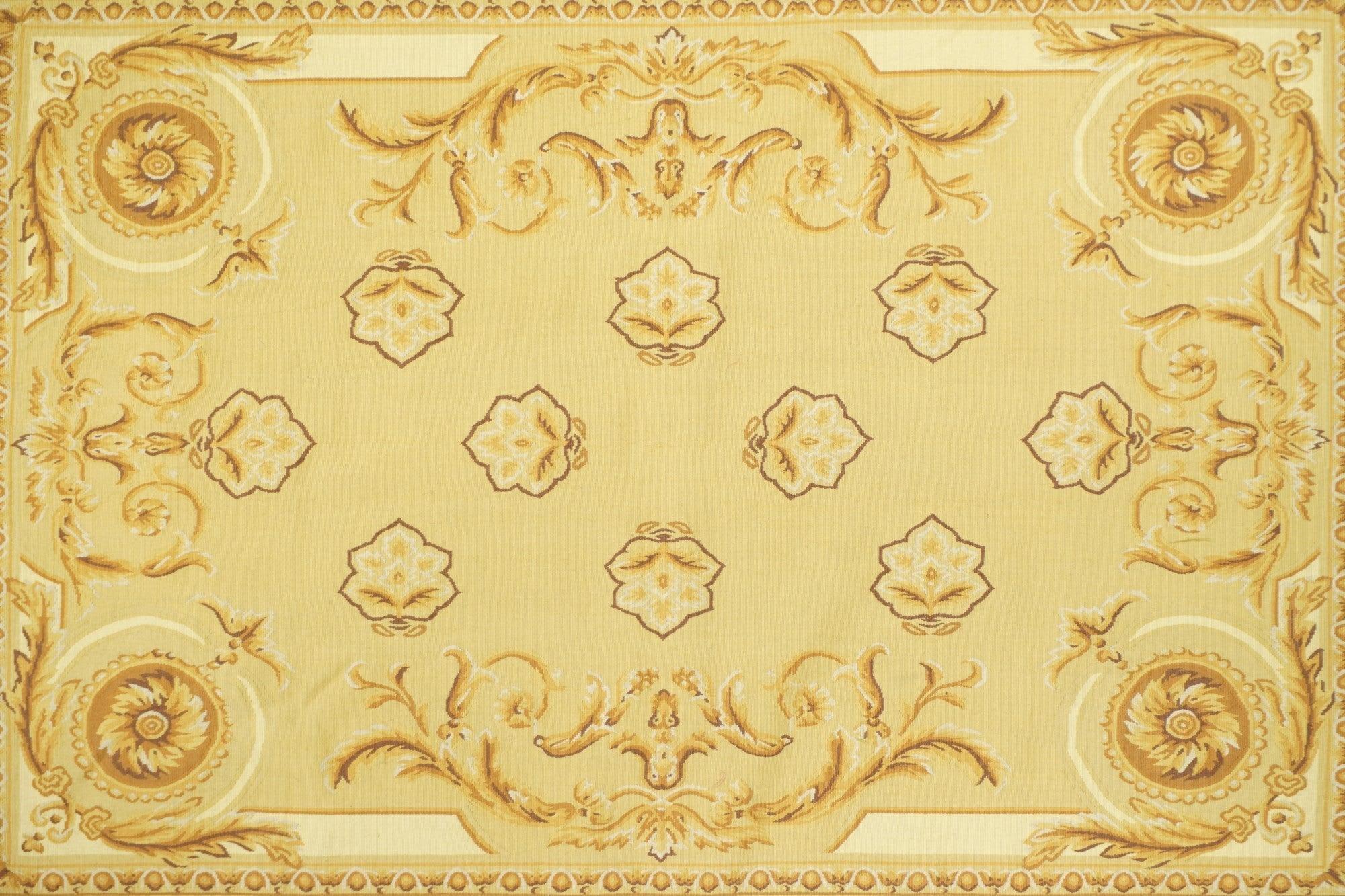 French Aubusson Rug 4'0