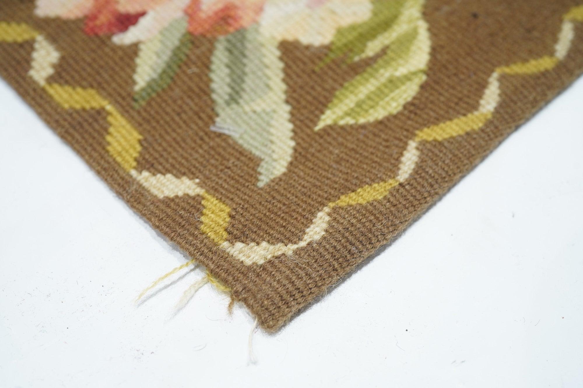 French Aubusson Rug 4'0