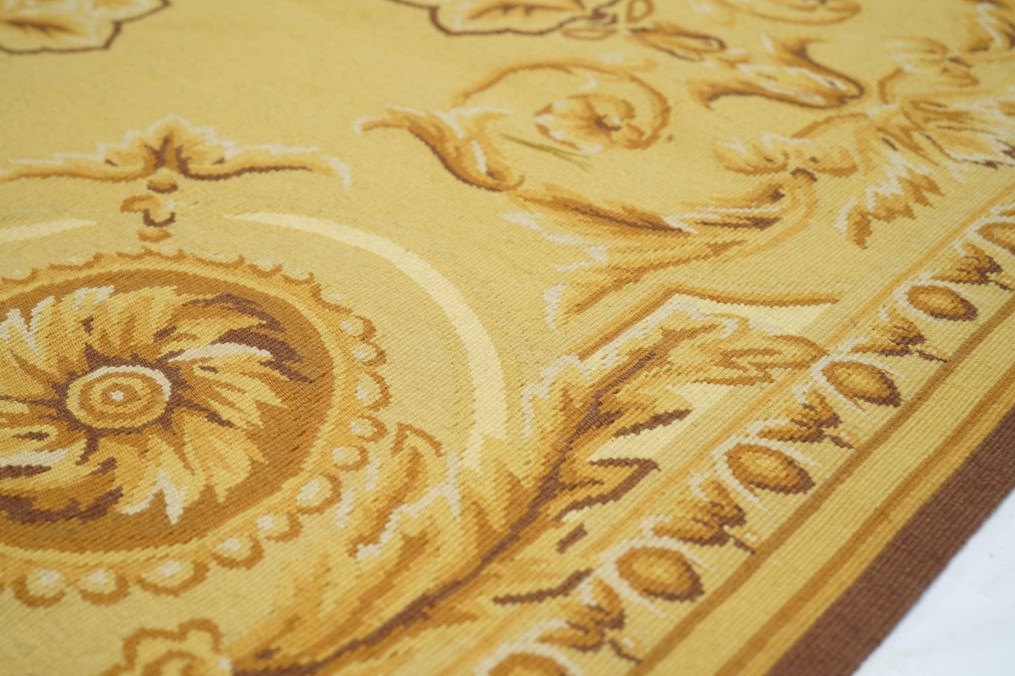 Contemporary Aubusson Rug 4'0