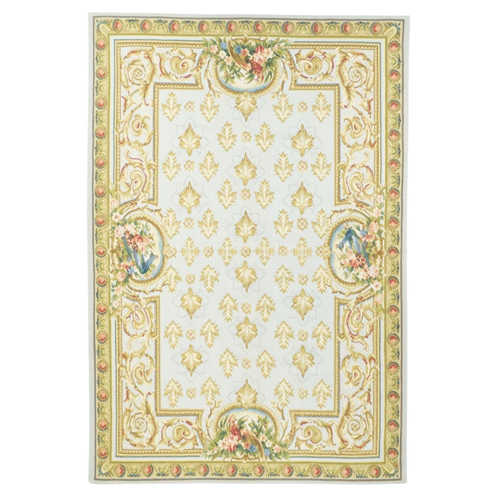 Aubusson Rug 4'0" x 6'0"