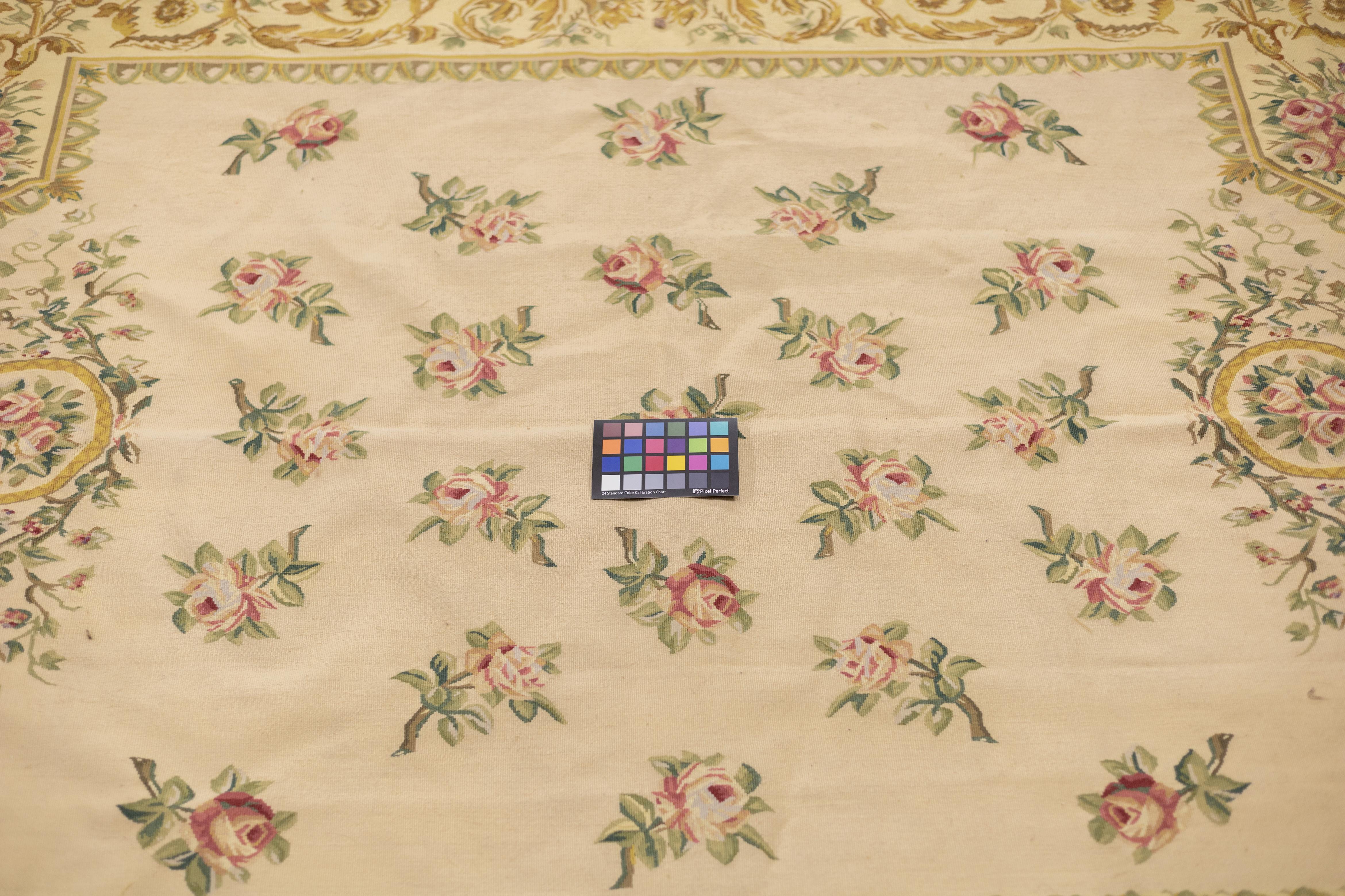 Tappeto Aubusson 5'10'' x 9'0'' in vendita 2