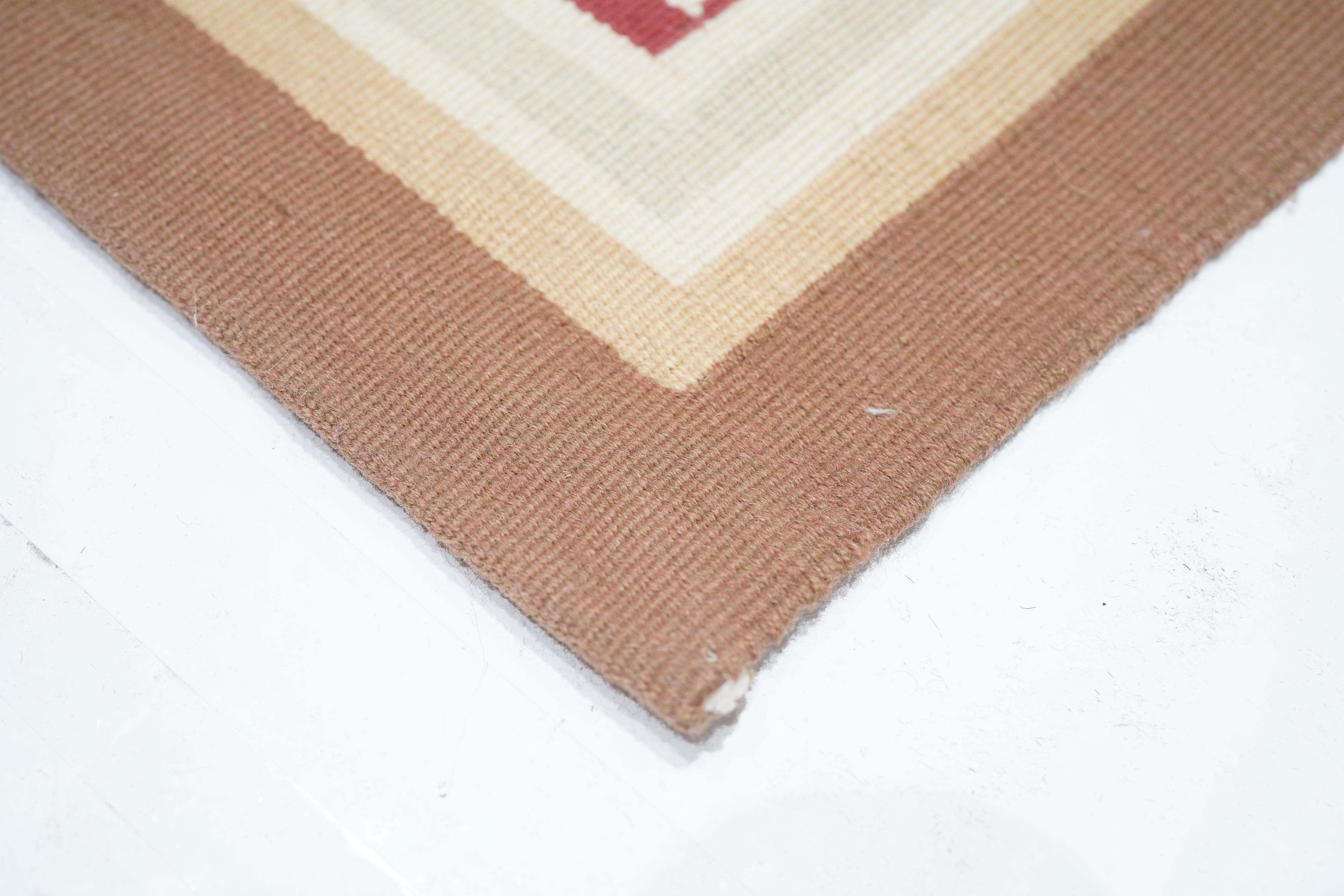 French Aubusson Rug 6' x 9' For Sale