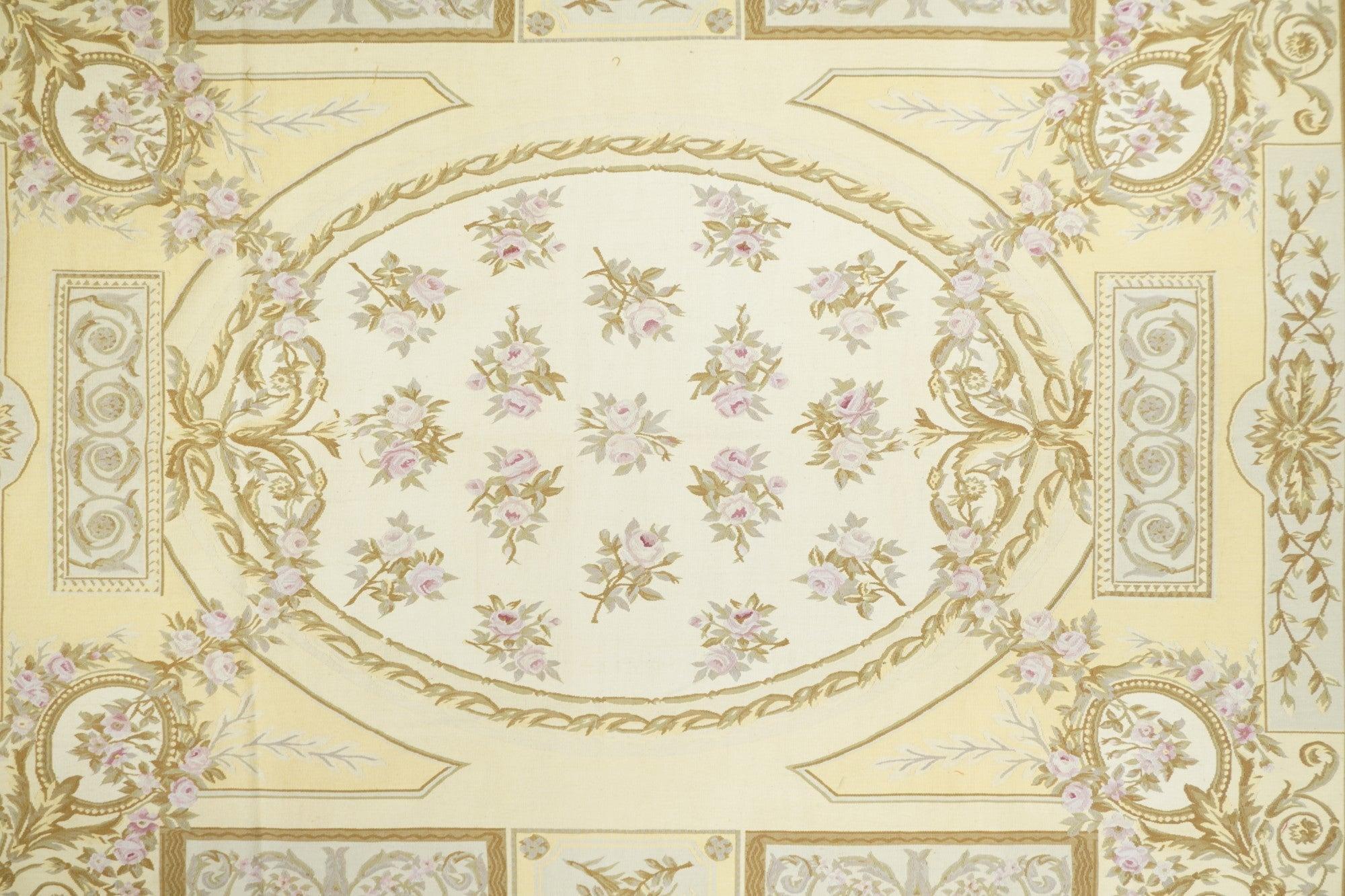 French Aubusson Rug 6'0