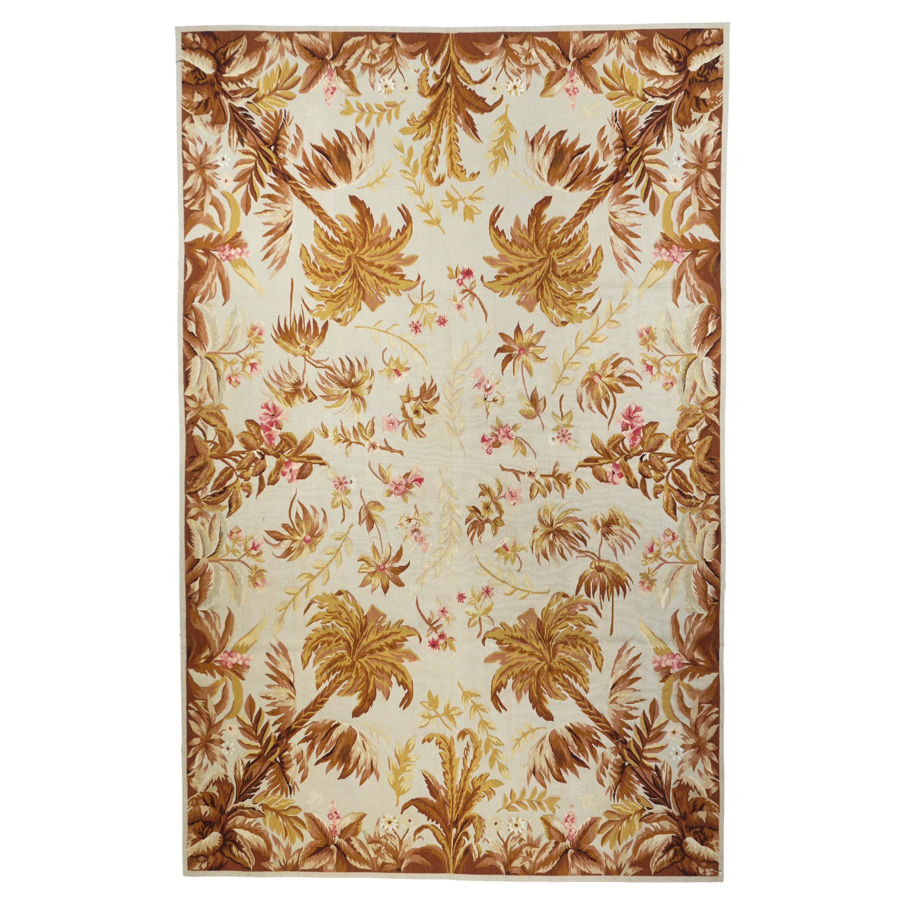 Aubusson Rug 6'0" x 9'0"