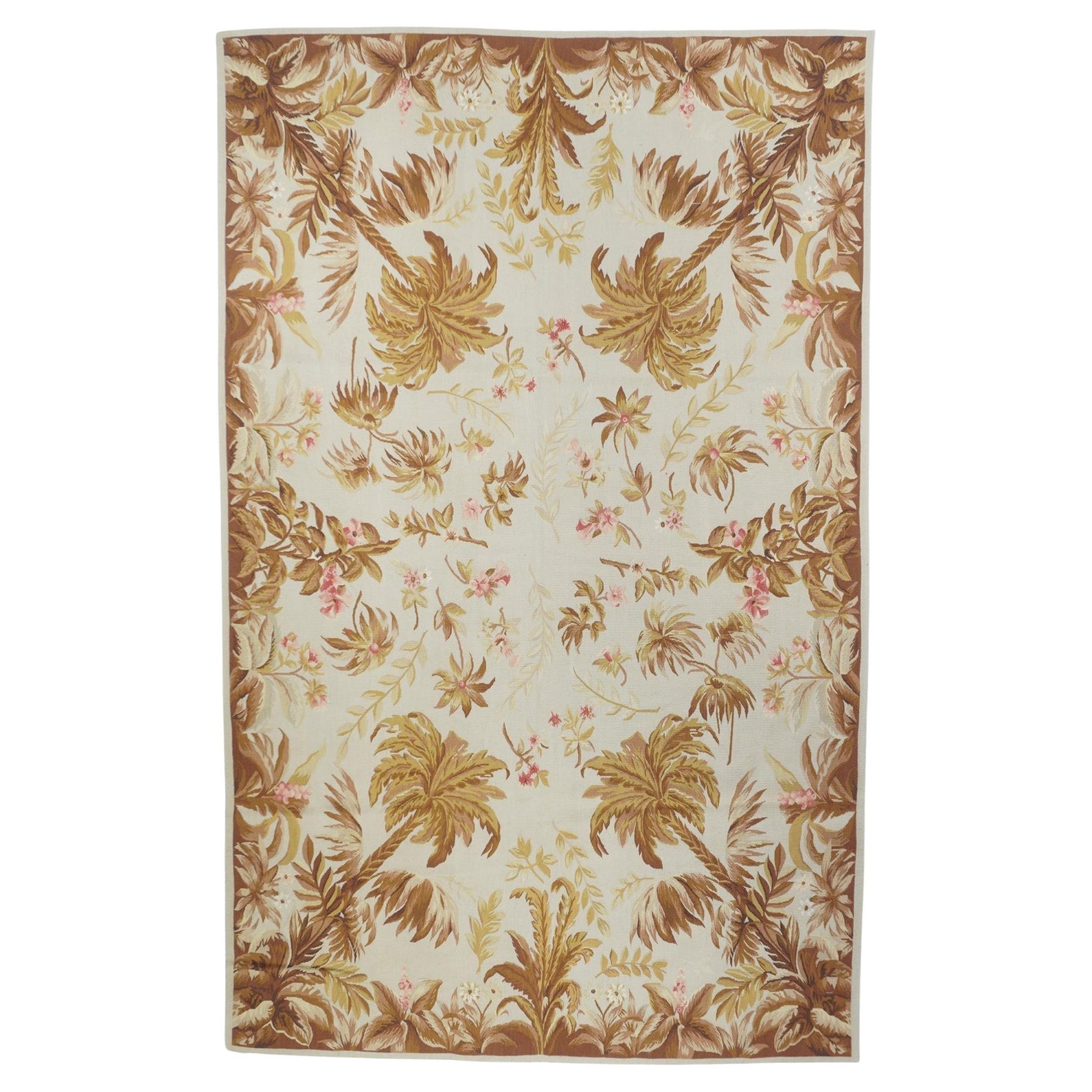 Aubusson Rug 6'0" x 9'0"