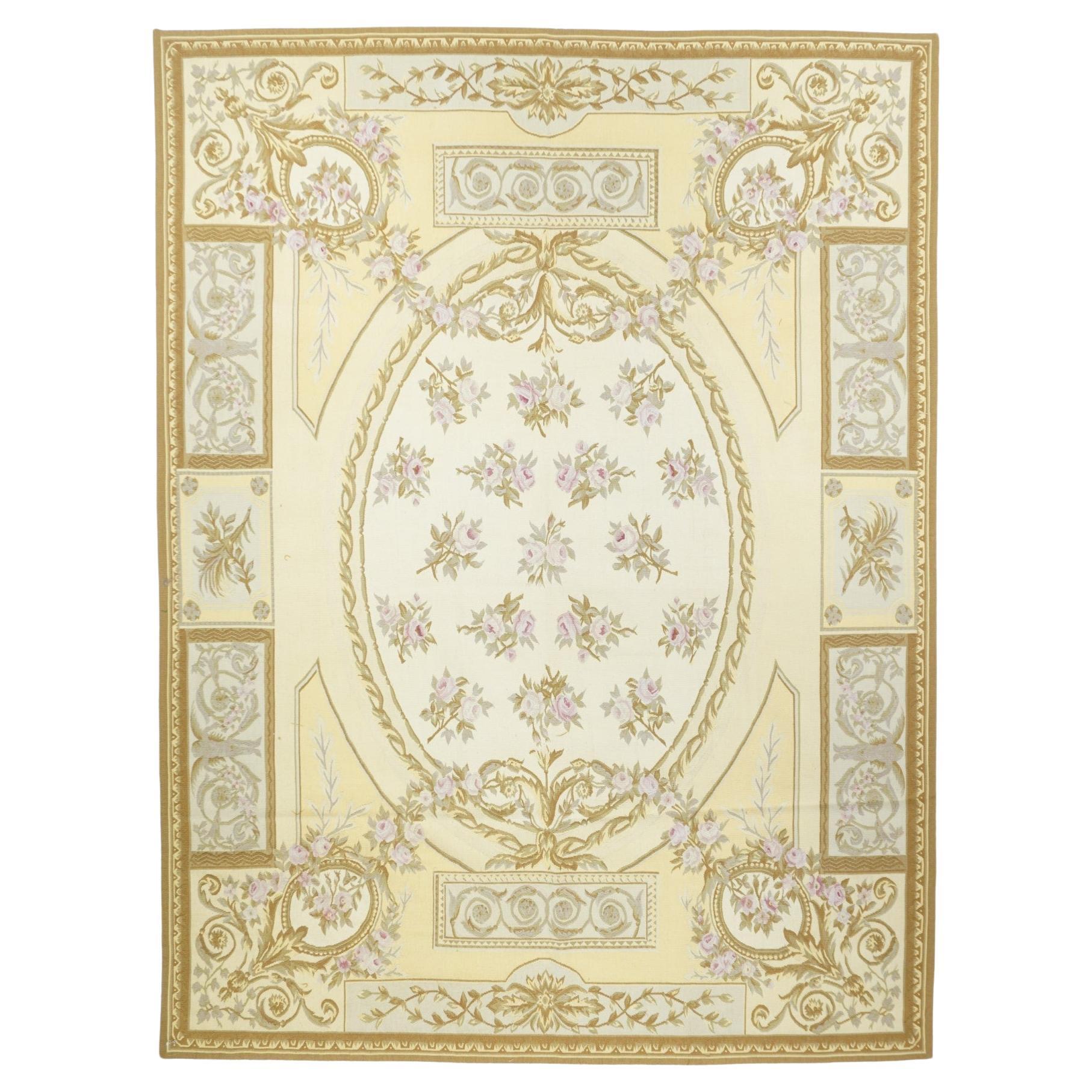 Aubusson Rug 6'0" x 9'0"