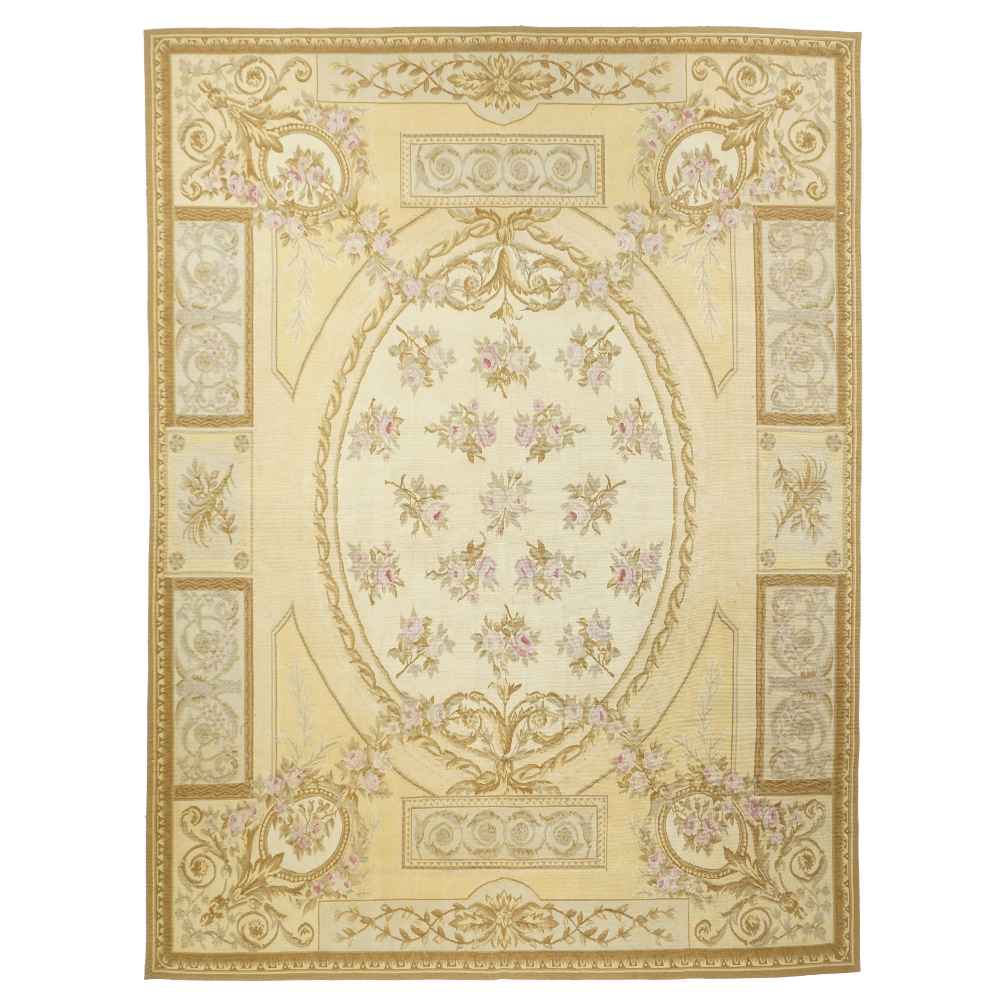 Aubusson Rug 6'0" x 9'0"