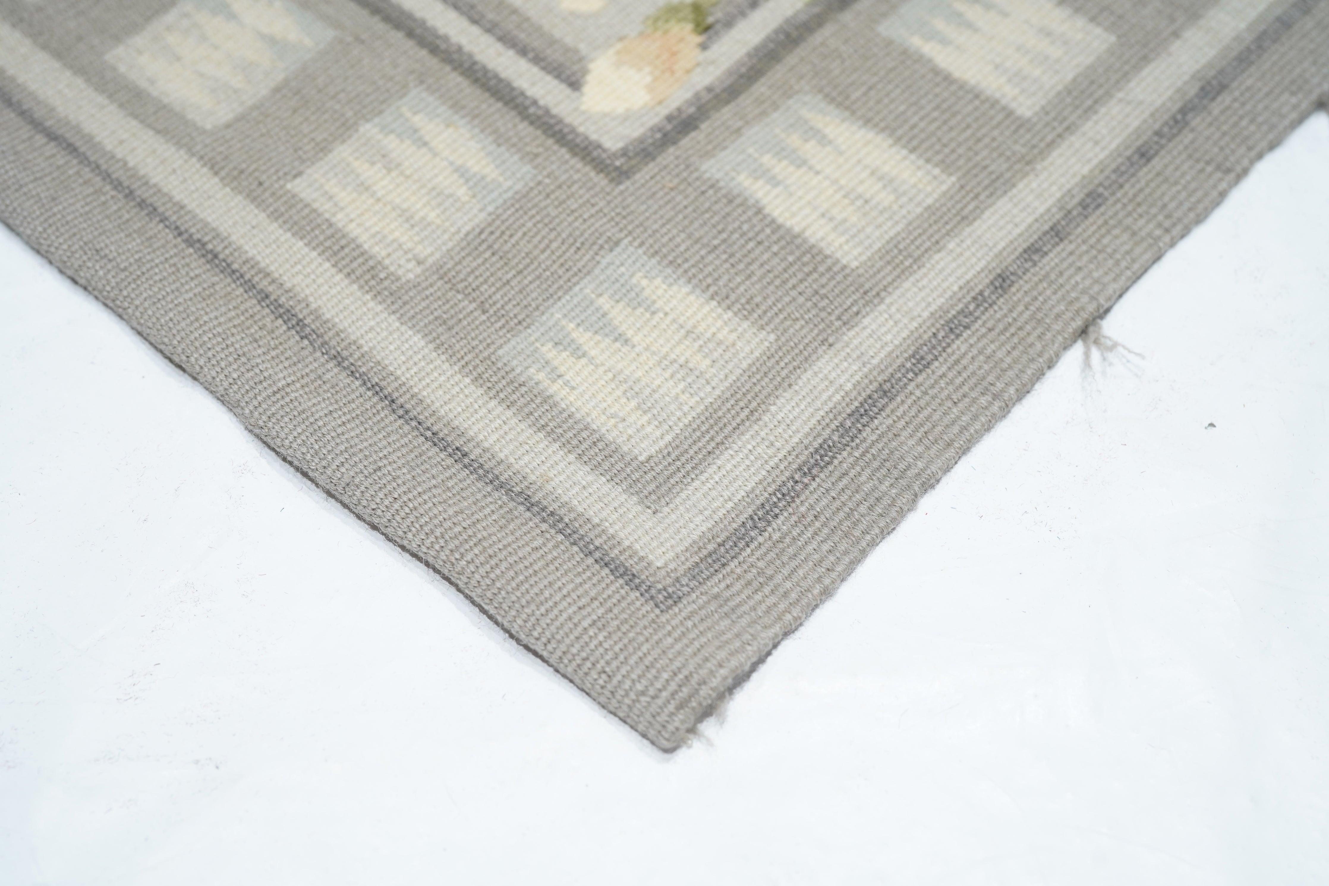 Alfombra Aubusson 7'10'' x 10'1'' Francés en venta