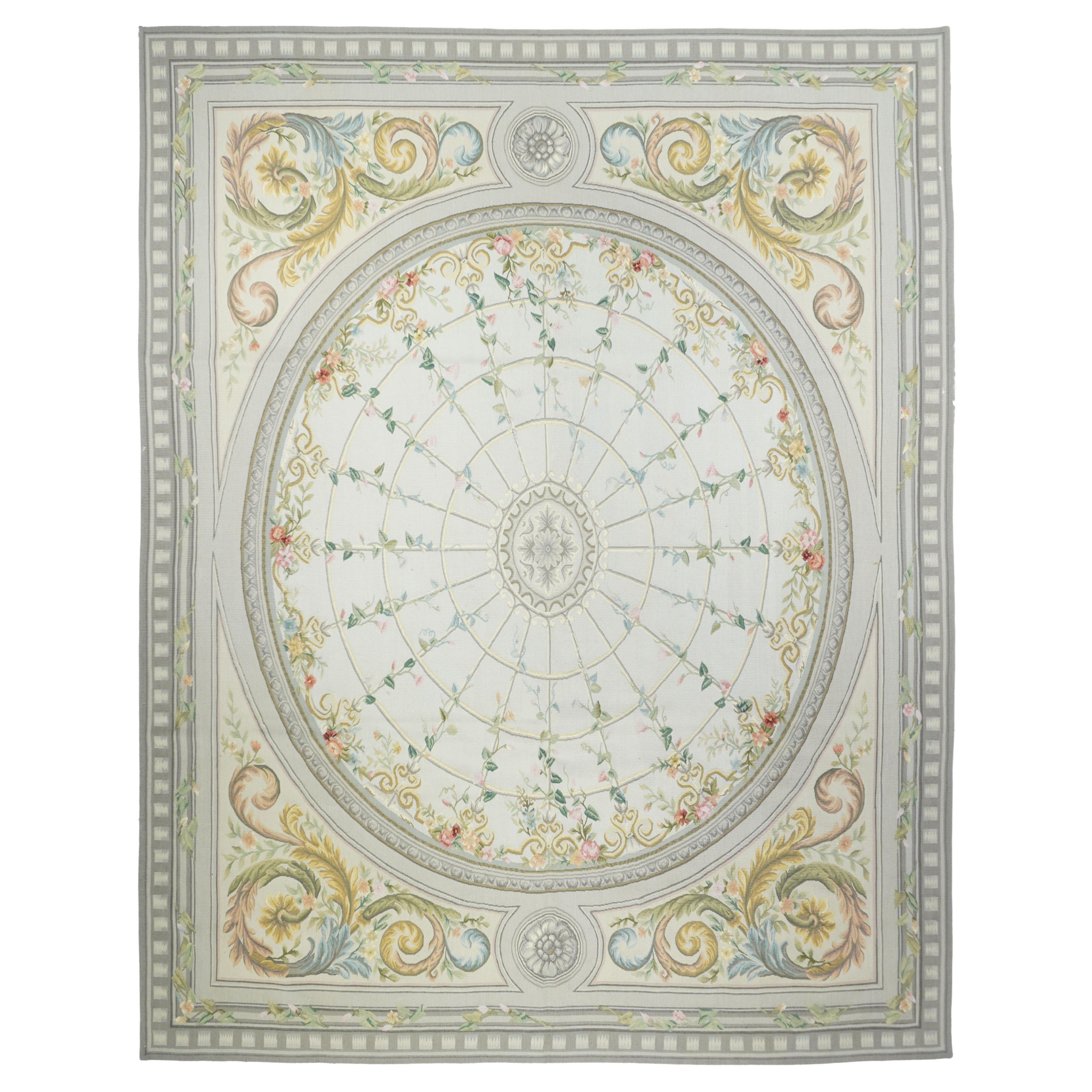 Alfombra Aubusson 7'10'' x 10'1''