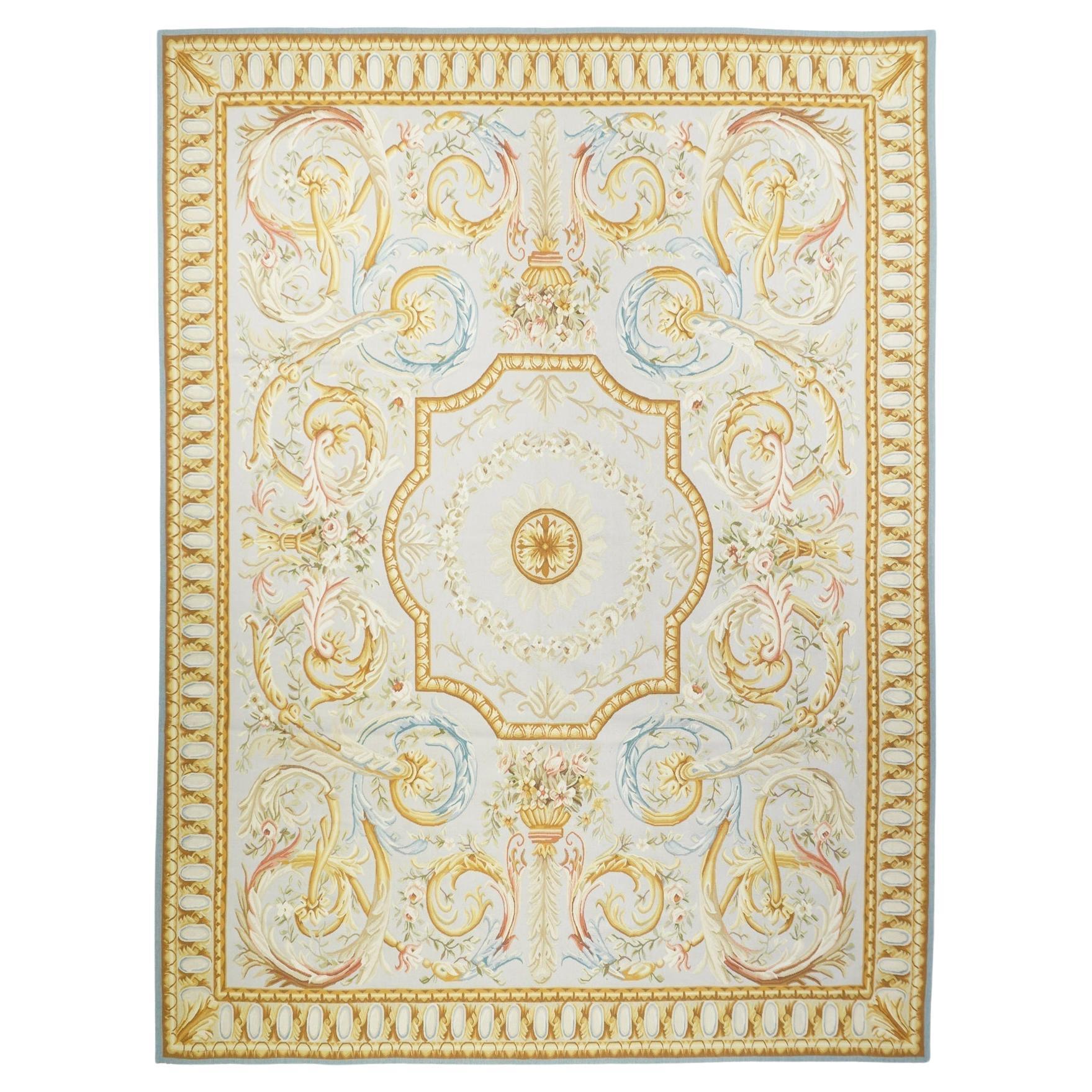 Alfombra Aubusson 7'10'' x 10'2''