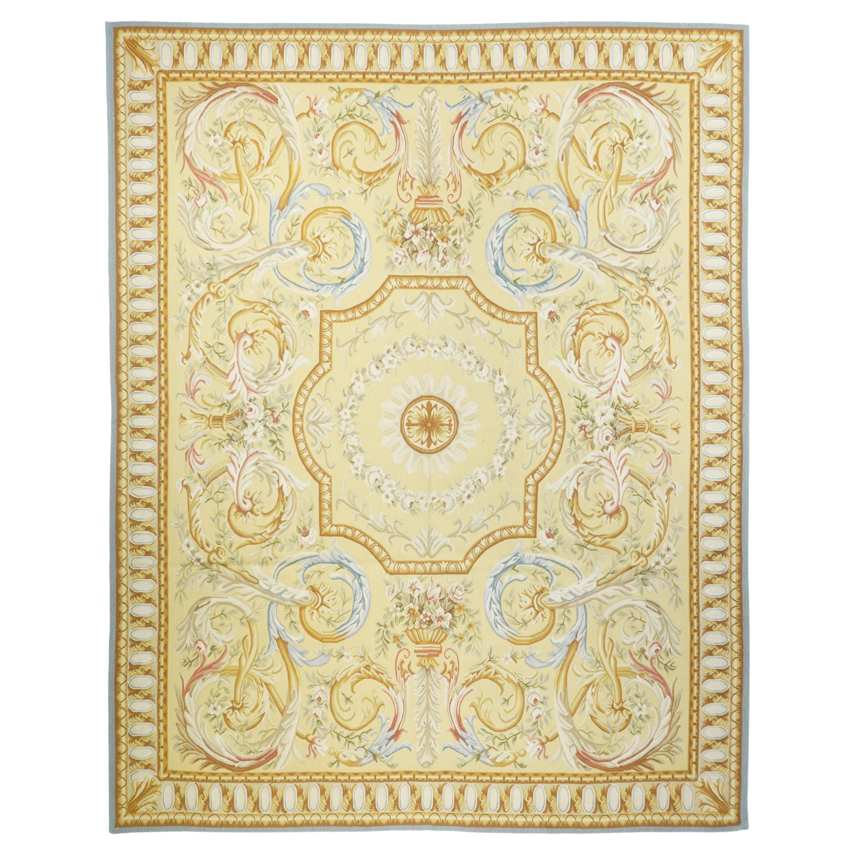 Aubusson Rug 7'10'' x 10'2''