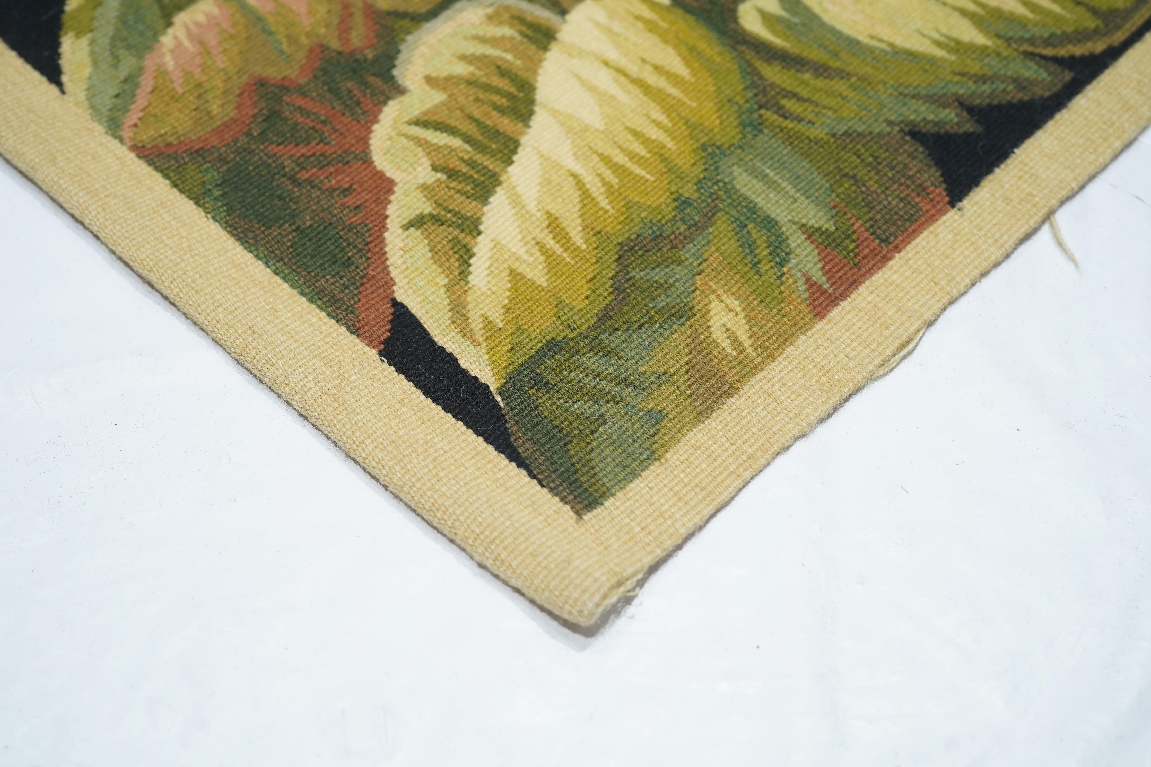 Alfombra Aubusson 7'10'' x 10'3'' Francés en venta